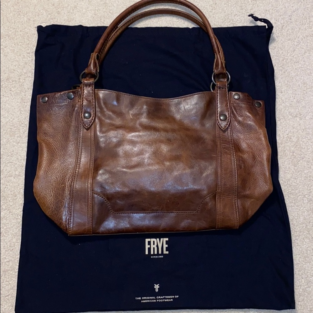 Frye Leather Melissa Tote Bag